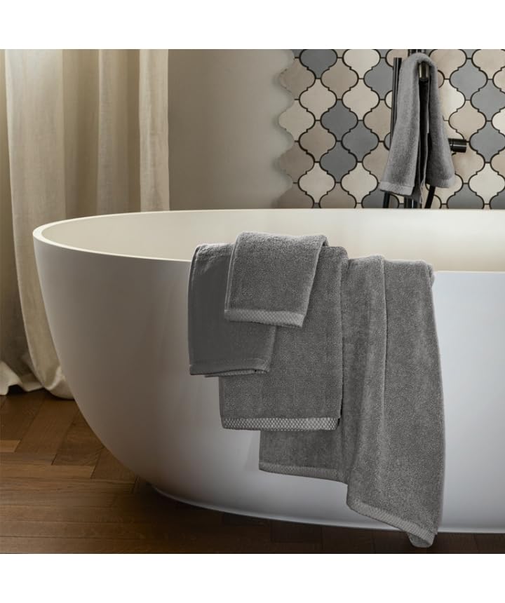 fazzini-square-telo-bagno-100x150-verde-eucalipto image 6