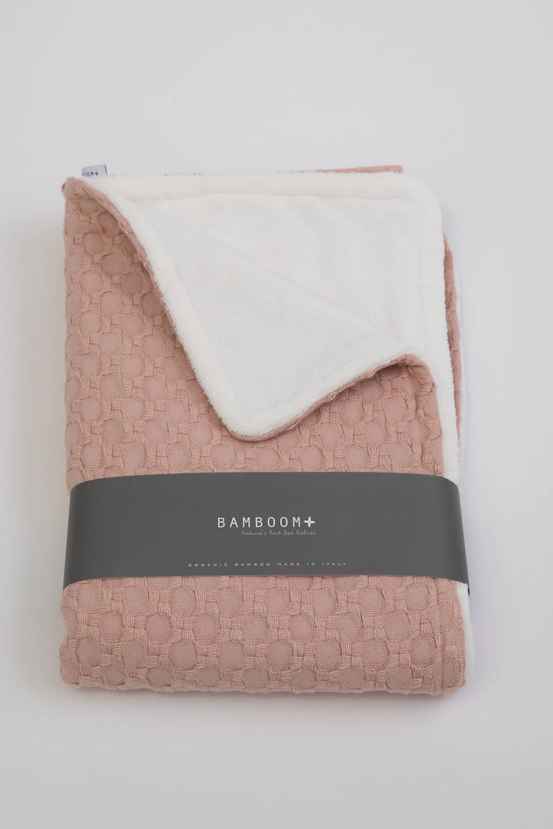 bamboom-coperta-culla-100x75-honey-neutral-pink-47 image 4