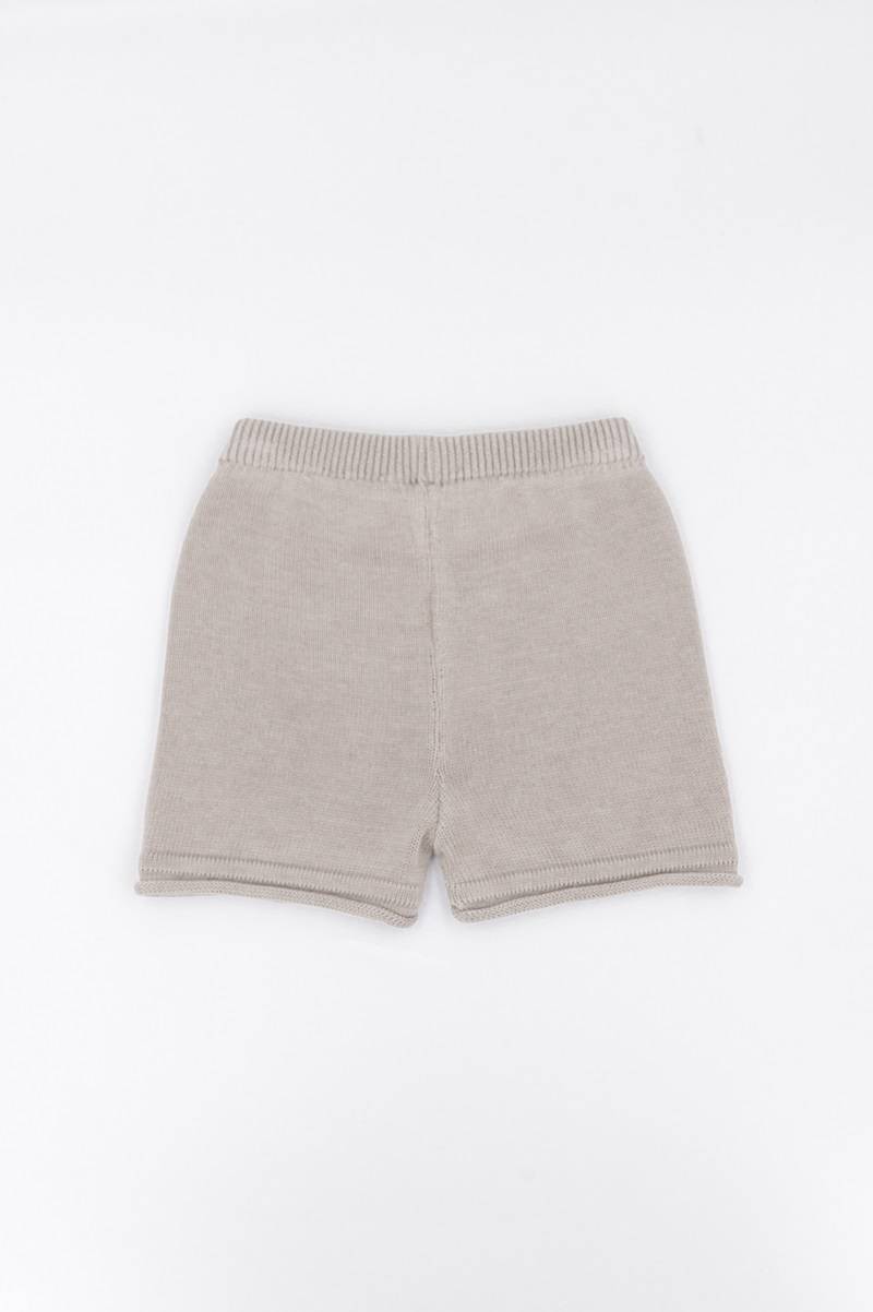 bamboom-pantalone-corto-knitted-cammello-33-3m-6m image 3