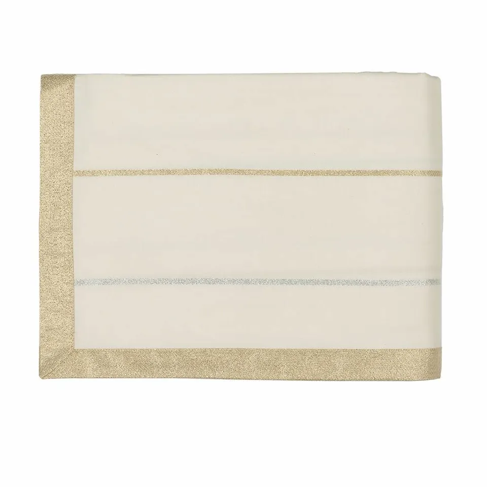 fazzini-wish-tovaglia-150x150-cm-oro-argento-cotone-e-lurex image 1