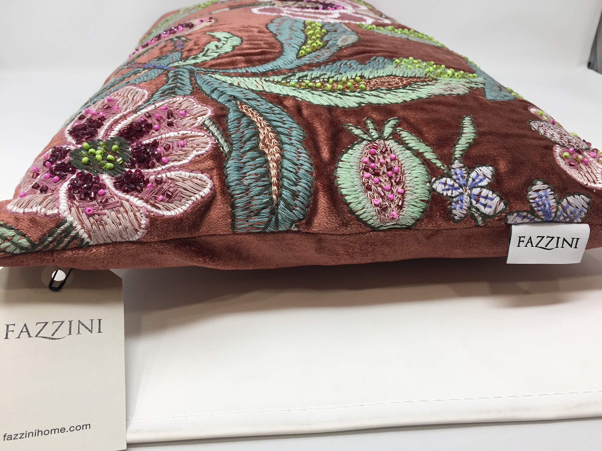 fazzini-windsor-cuscino-arredamento-velluto-30x50-corallo-66 image 4