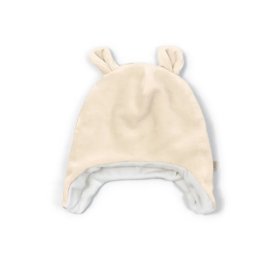bamboom-cappellino-bambino-in-velluto-avorio-29 image 1
