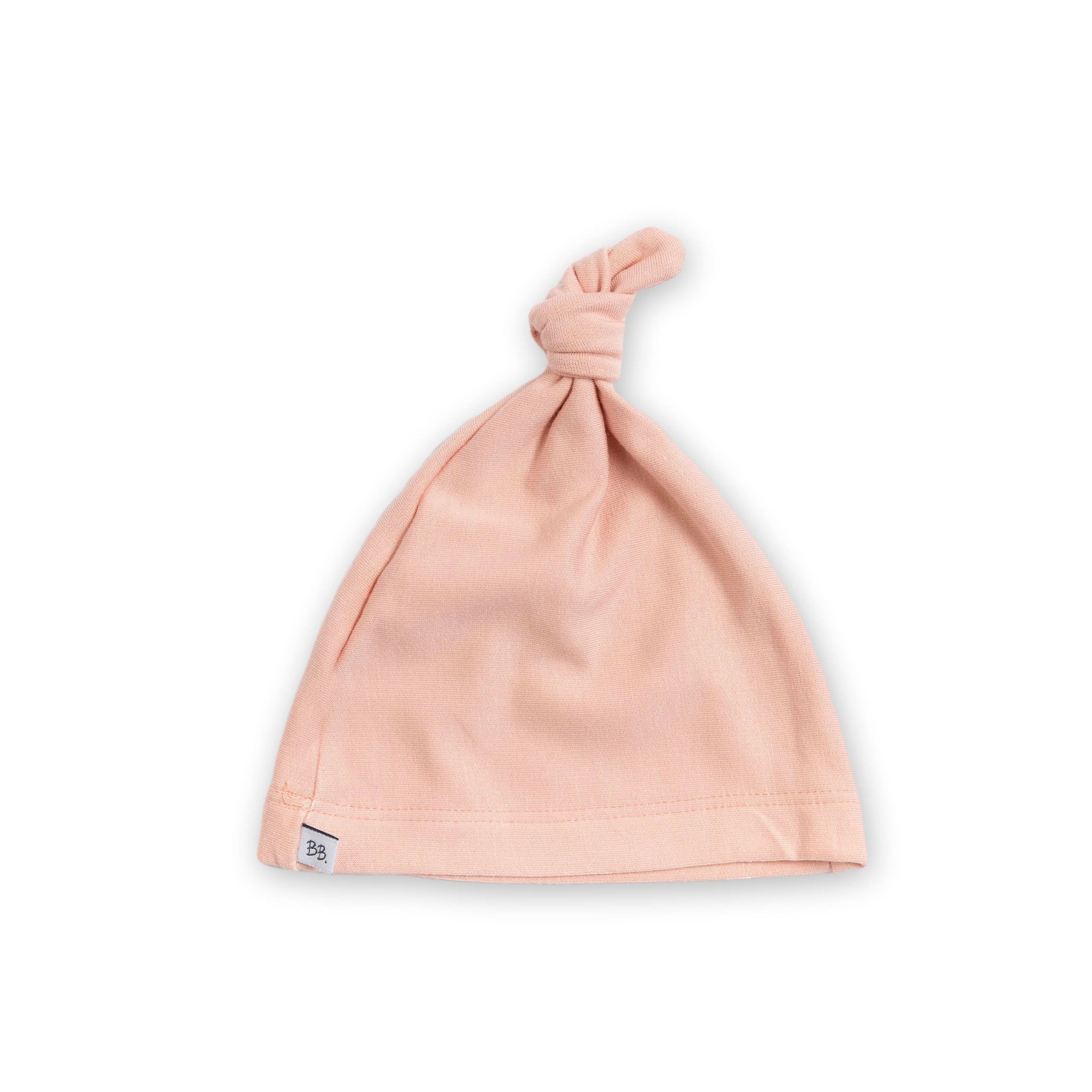 bamboom-cappellino-neonato-con-nodo-pure-rosa-04 image 1