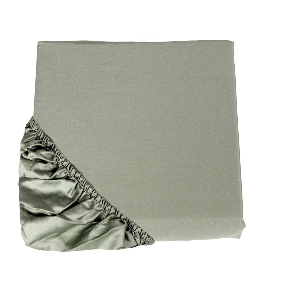 fazzini-trecento-lenzuolo-matrimoniale-con-angoli-180x200x30-cm-verde image 2