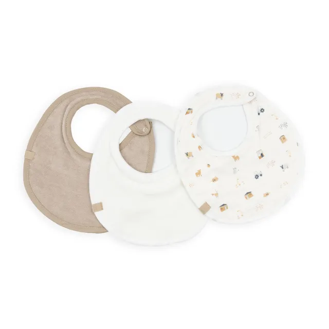 bamboom-bib-set-3-pezzi-the-farm-133-bavaglini image 1