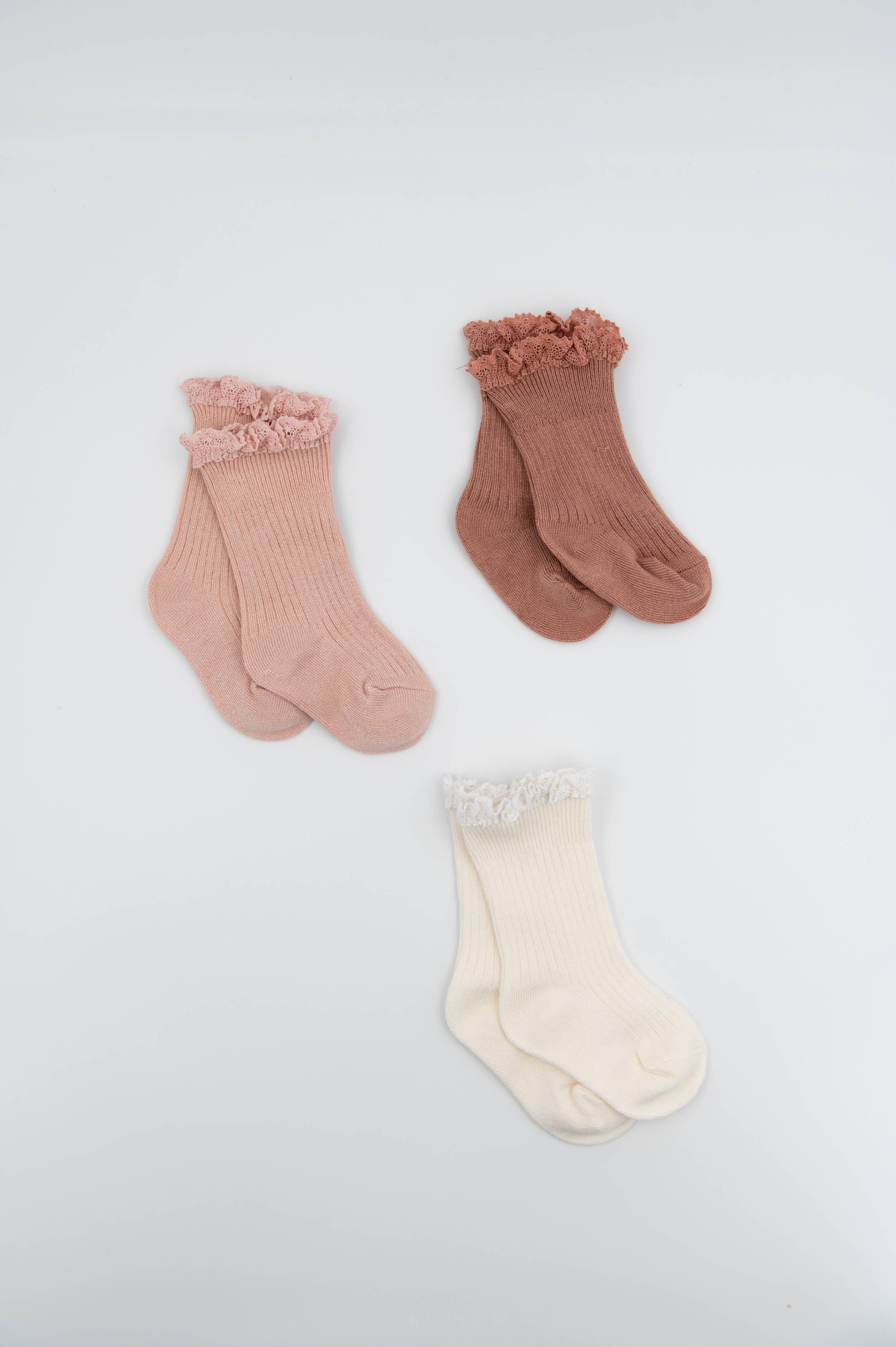 bamboom-3pc-calza-bimba-con-pizzo-rosa-04-in-gift-box image 2
