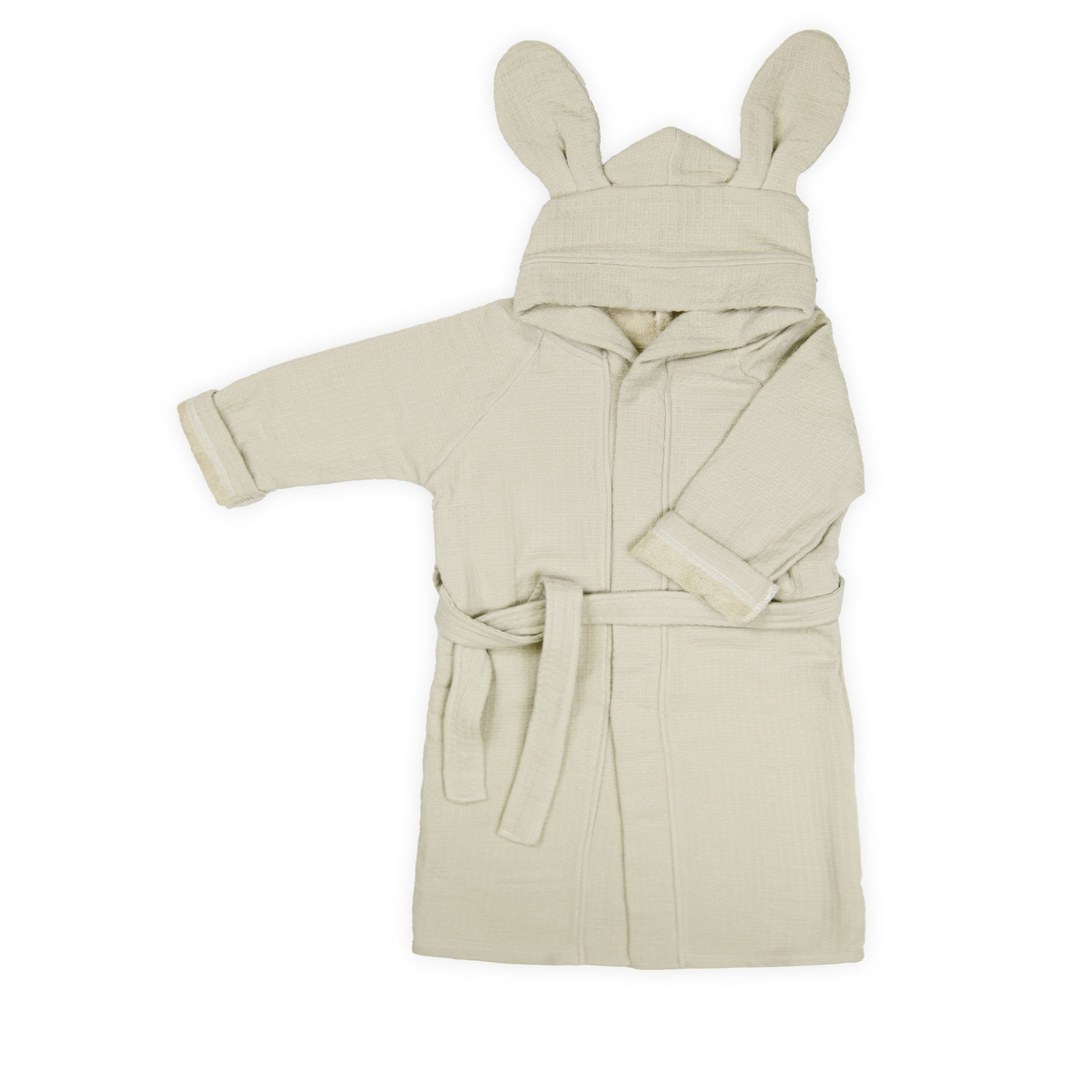 bamboom-accappatoio-bambino-waffle-sea-breeze-355-2-4-anni image 1