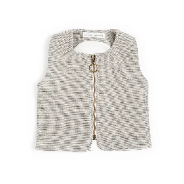 bamboom-gilet-orso-con-zip-blu-07-bimbo image 1