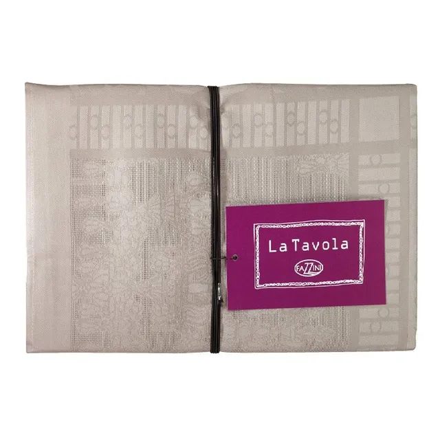fazzini-la-tavola-aubergine-tovaglia-180x280-cm-sasso-in-puro-cotone image 1