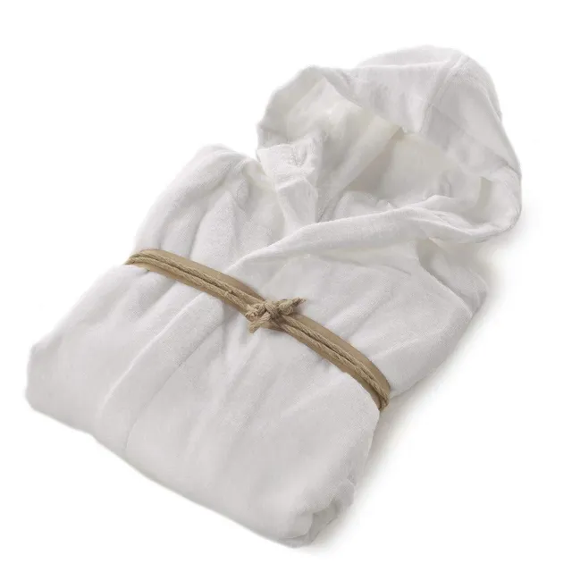 fazzini-coccola-accappatoio-con-cappuccio-xxl-in-microcotone-bianco image 1