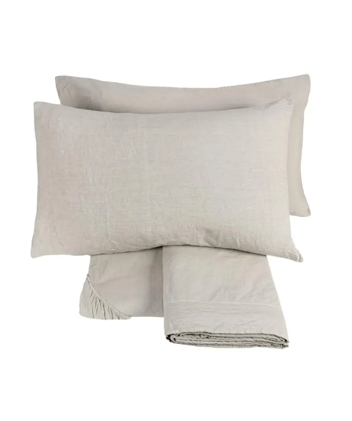 fazzini-incontri-completo-letto-2-piazze-travertino-inccobo-0 image 1