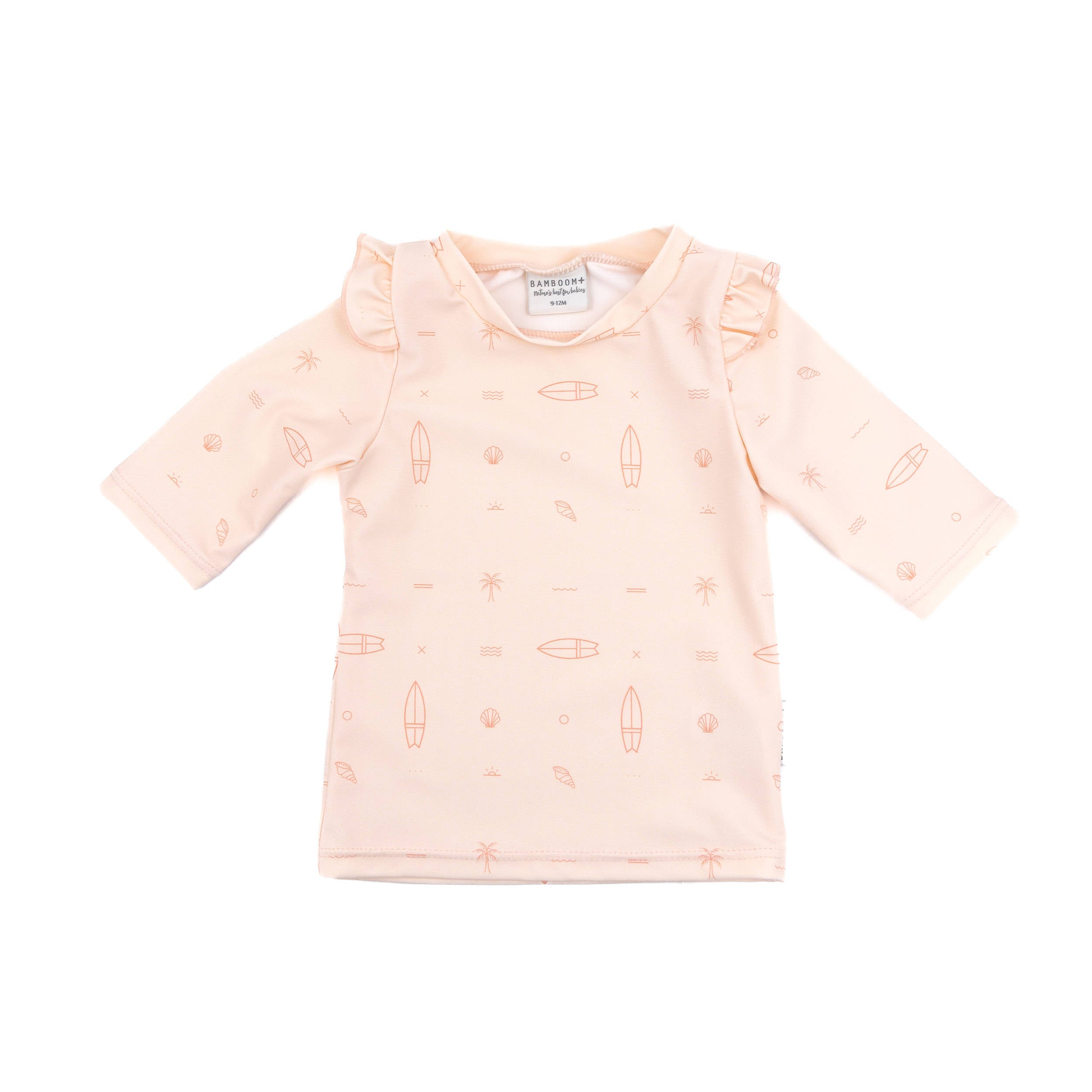 bamboom-t-shirt-mare-3-4-uv50-bimba-surf-print-girl-235 image 1