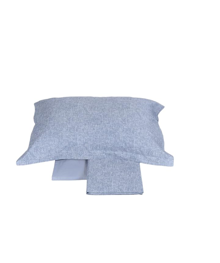 fazzini-baco-completo-lenzuola-2-piazze-blue-fog image 4