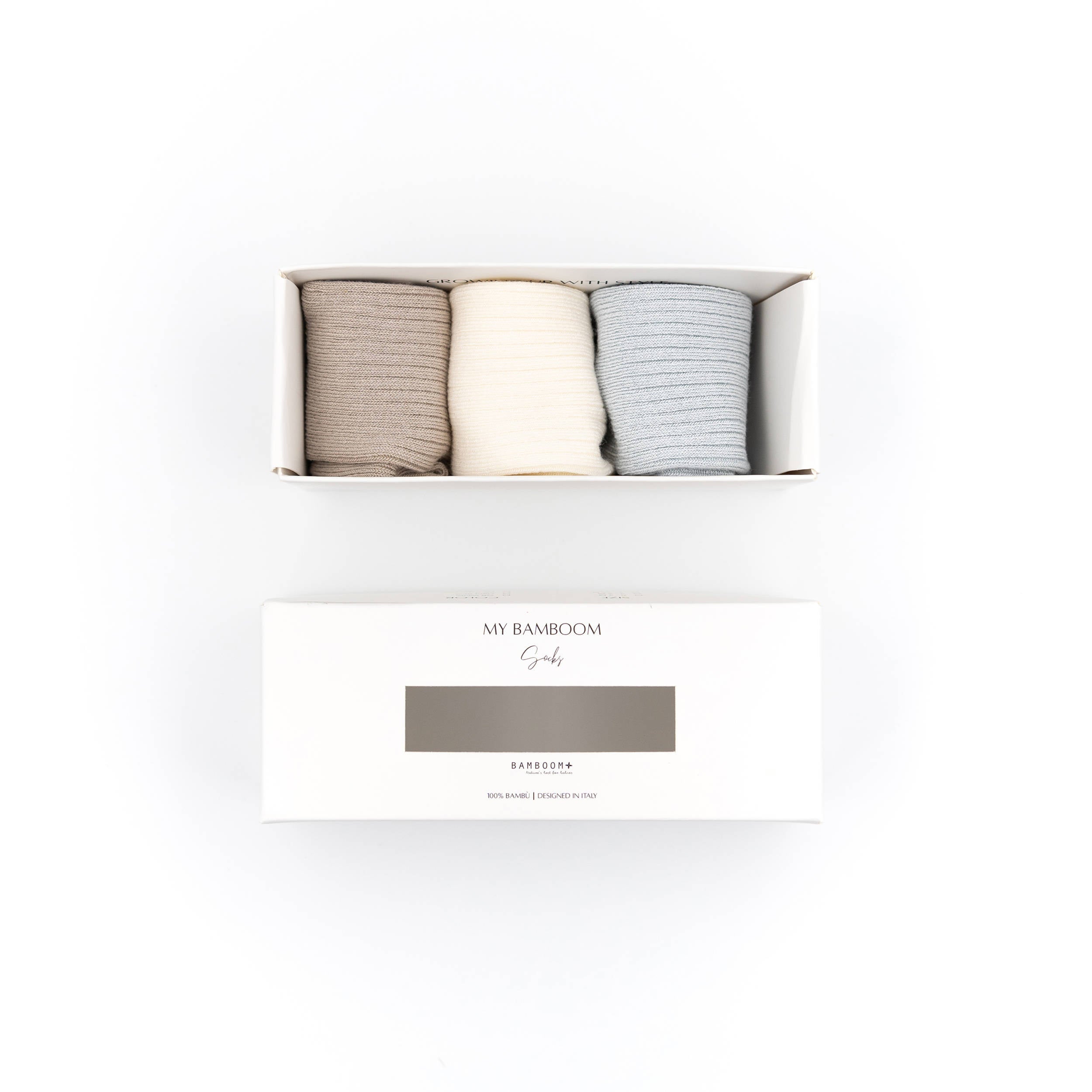 bamboom-3pc-in-gift-box-calze-a-coste-azzurro-03 image 1
