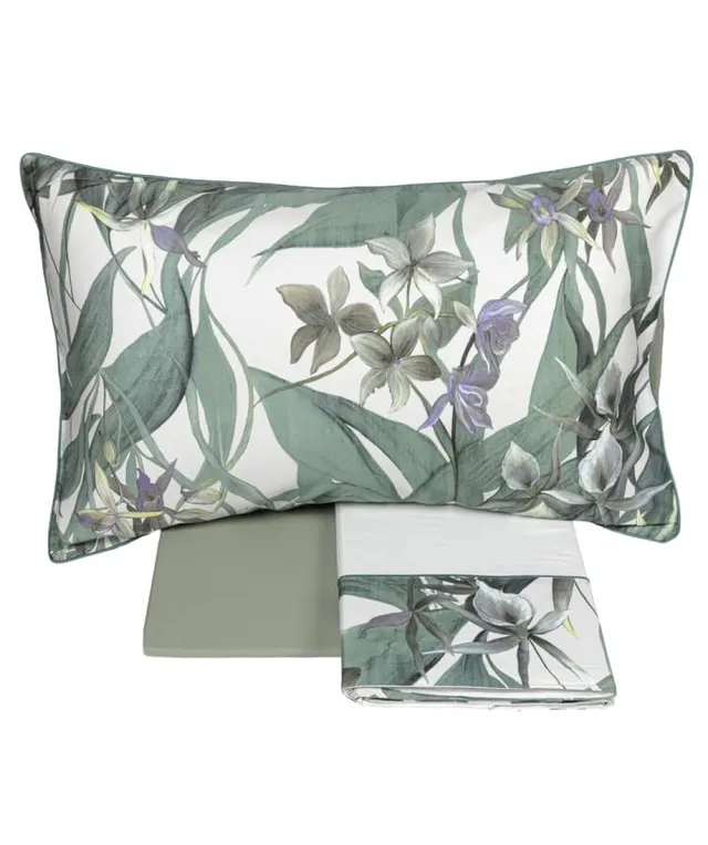 fazzini-amazzonia-completo-letto-2-piazze-verde-bianco-amzcobo-3 image 1