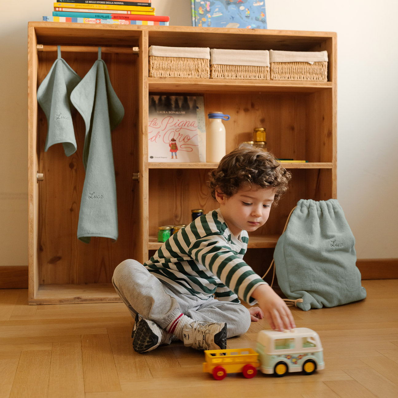 dalfilo-set-scuola-bimbi-3-pezzi-in-spugna-di-cotone-2 image 2
