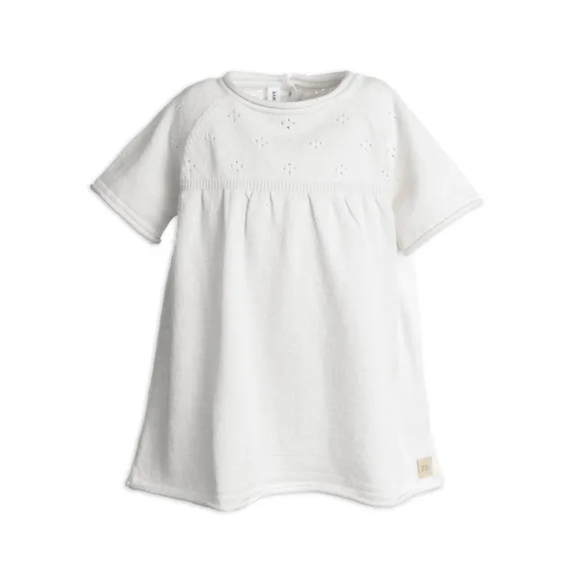 bamboom-vestito-bimba-warm-white-128-cod-1004 image 1