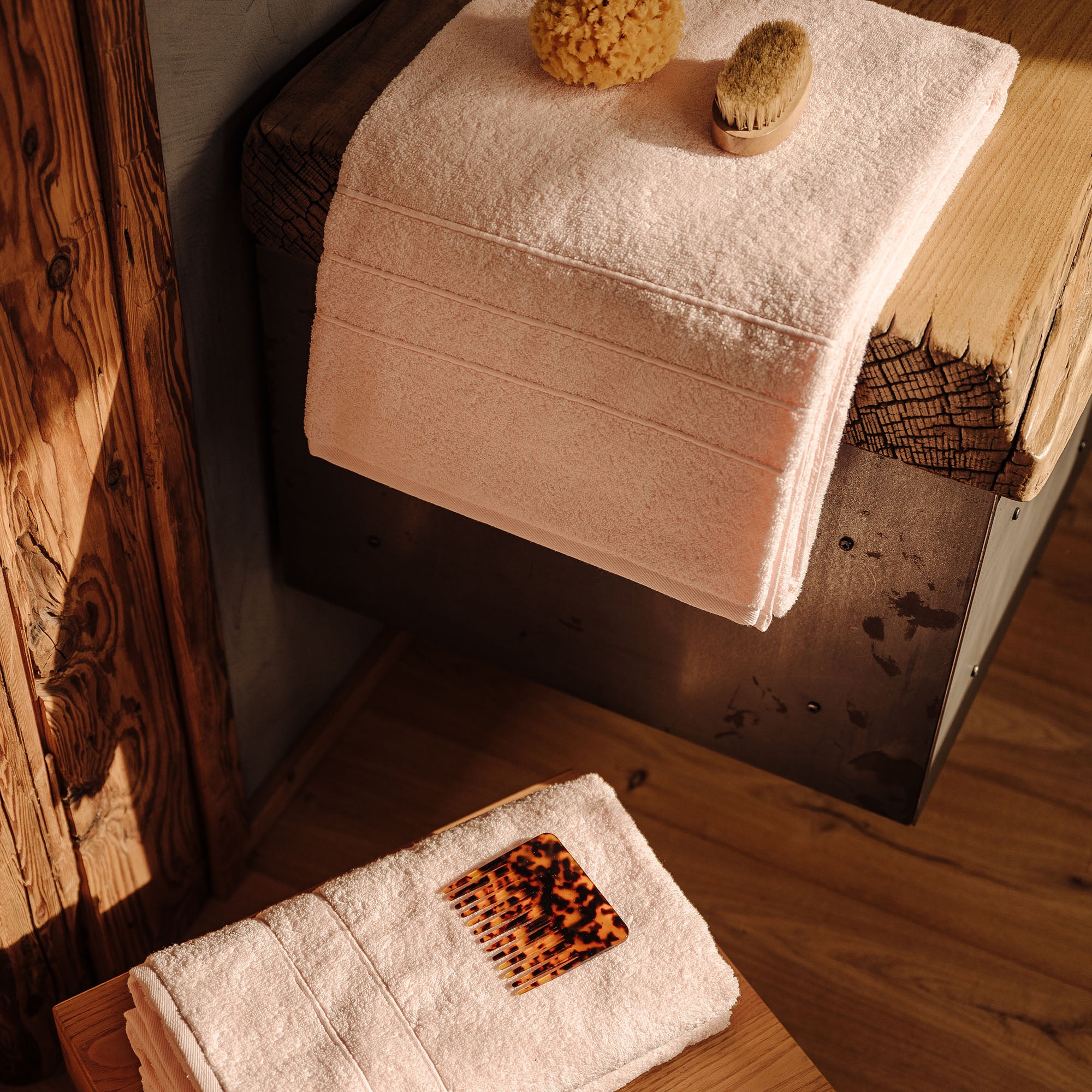 dalfilo-linea-classica-set-3-asciugamani-spa-viso-mani-doccia-500-g-m2 image 5