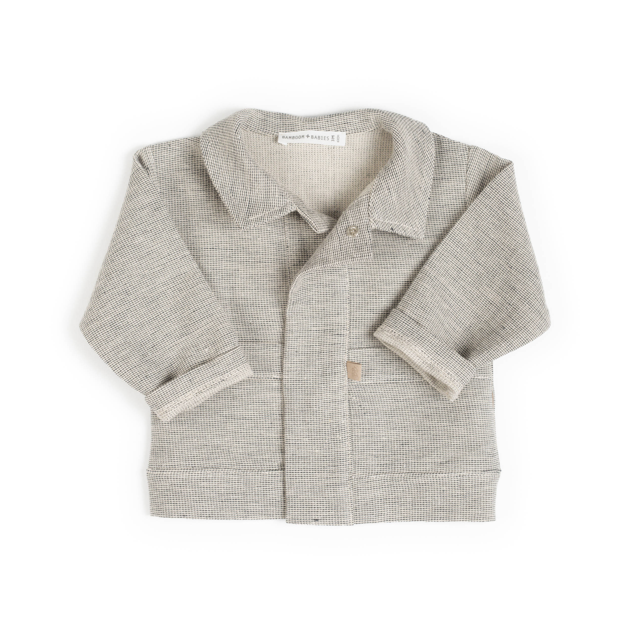 bamboom-camicia-giacca-over-bimbo-blu-07 image 1
