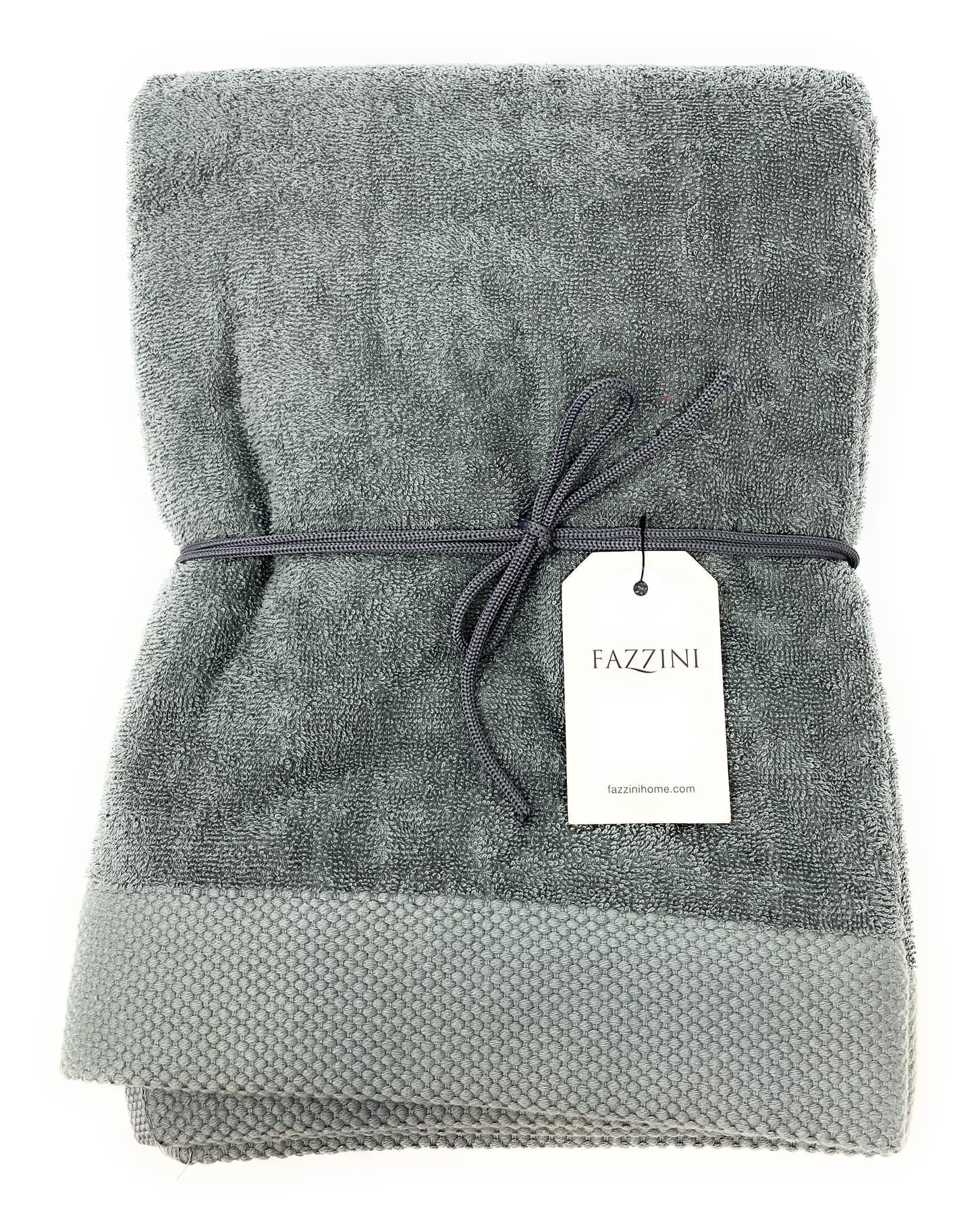 fazzini-fitness-telo-bagno-100x150-cm-in-spugna-grigio-piombo image 2