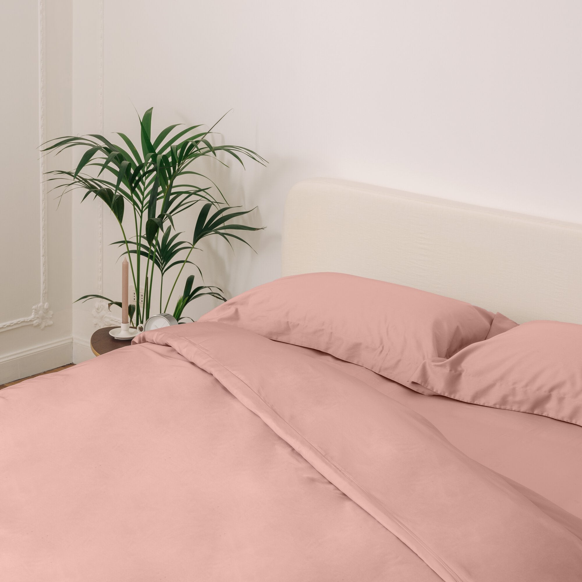 dalfilo-linea-classica-copripiumino-in-raso-di-cotone-rosa-antico image 3