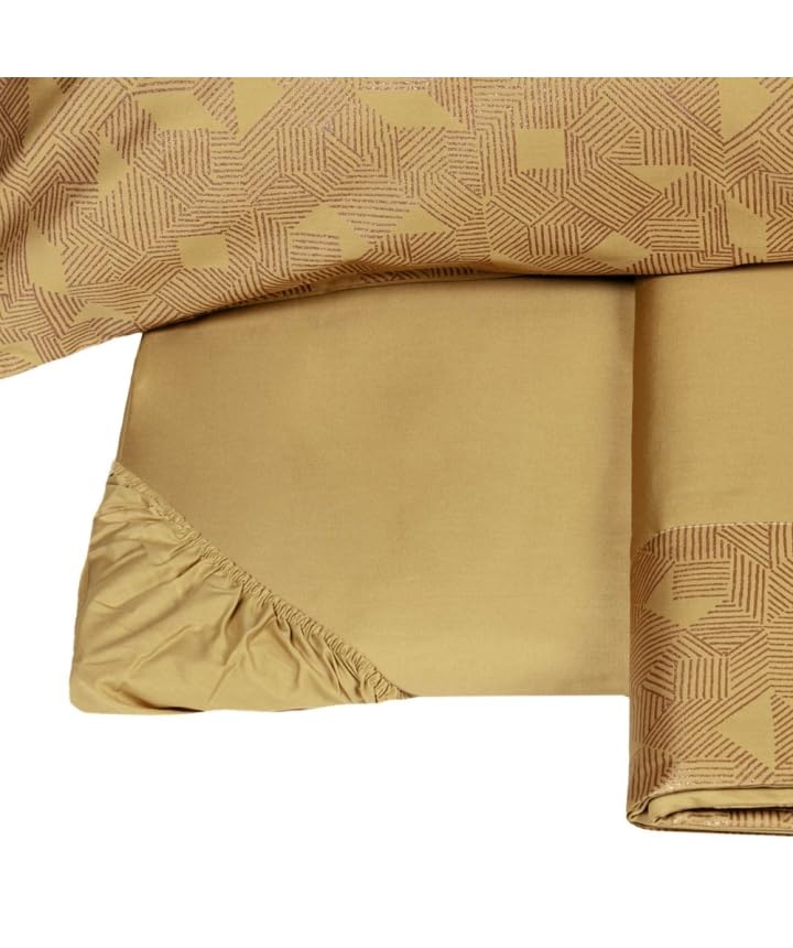 fazzini-nazca-completo-letto-2-piazze-ocra-nazcobo-247 image 2