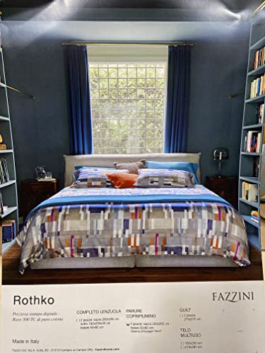 fazzini-rothko-parure-copripiumino-2-piazze-rotpaco-7-multicolor image 6