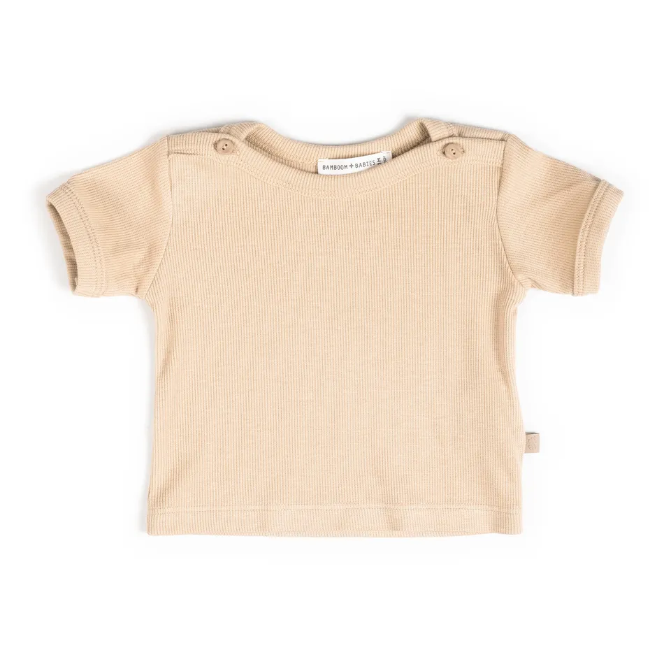 bamboom-shirt-a-costine-mustard-270-t-shirt-bimbo-manica-corta image 1
