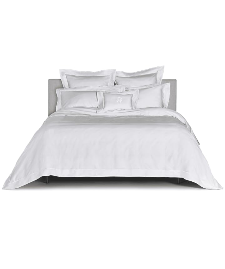 fazzini-atelier-isola-completo-lenzuola-2-piazze-grigio-perla-bianco image 4