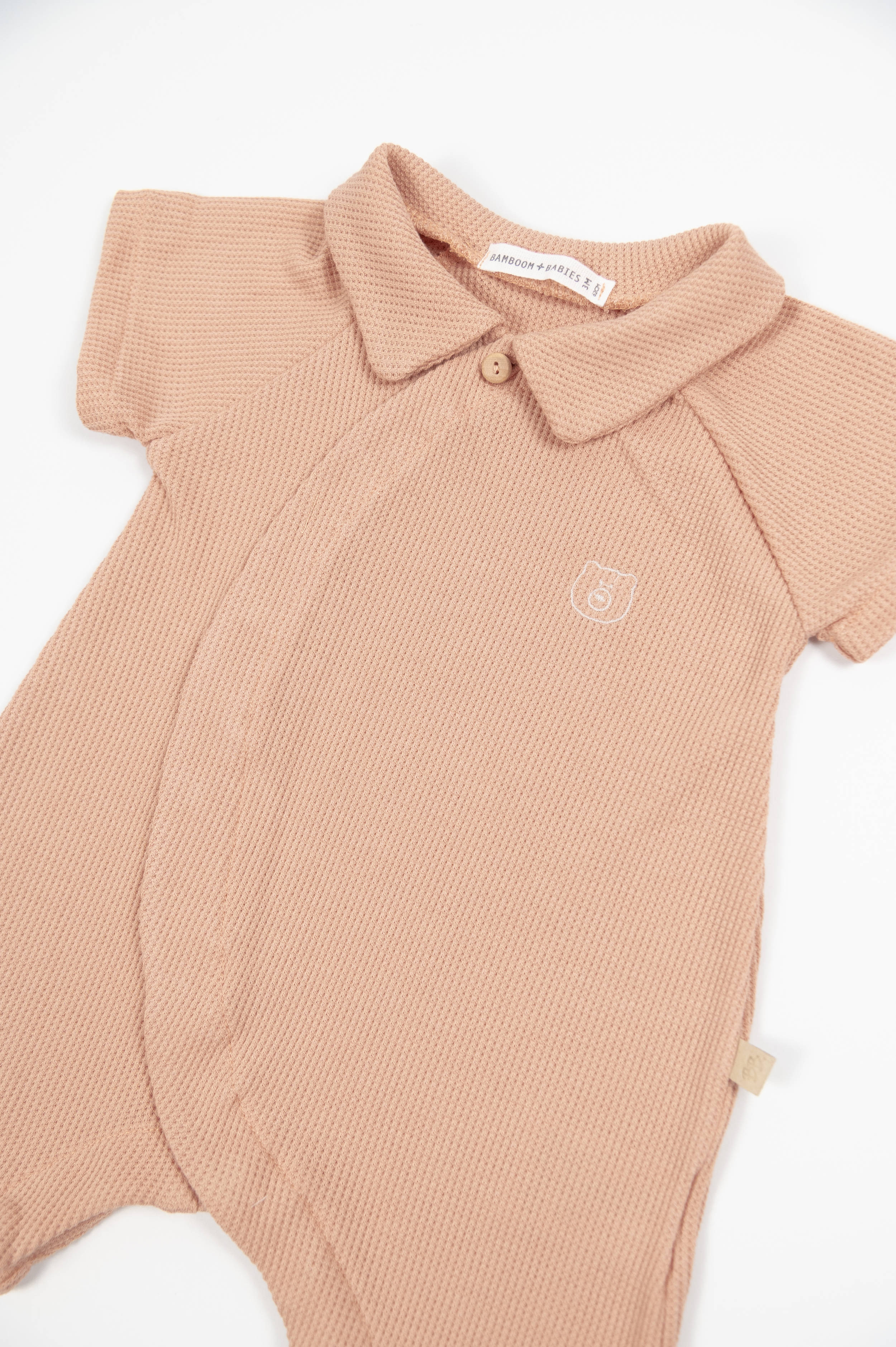 bamboom-tuta-estiva-coral-276-in-jersey-waffle-bamb image 2