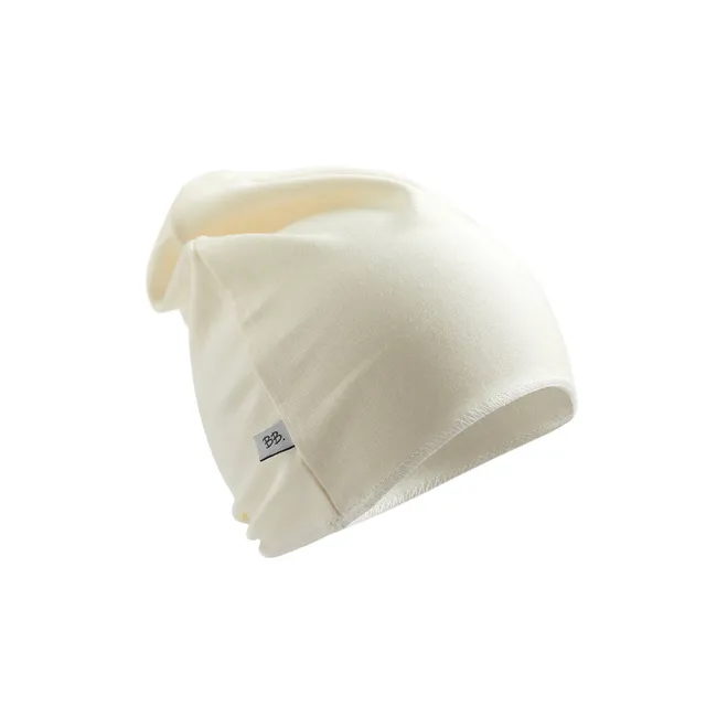 bamboom-cappellino-neonato-pure-panna-02-in-fibra-di-bamb image 1