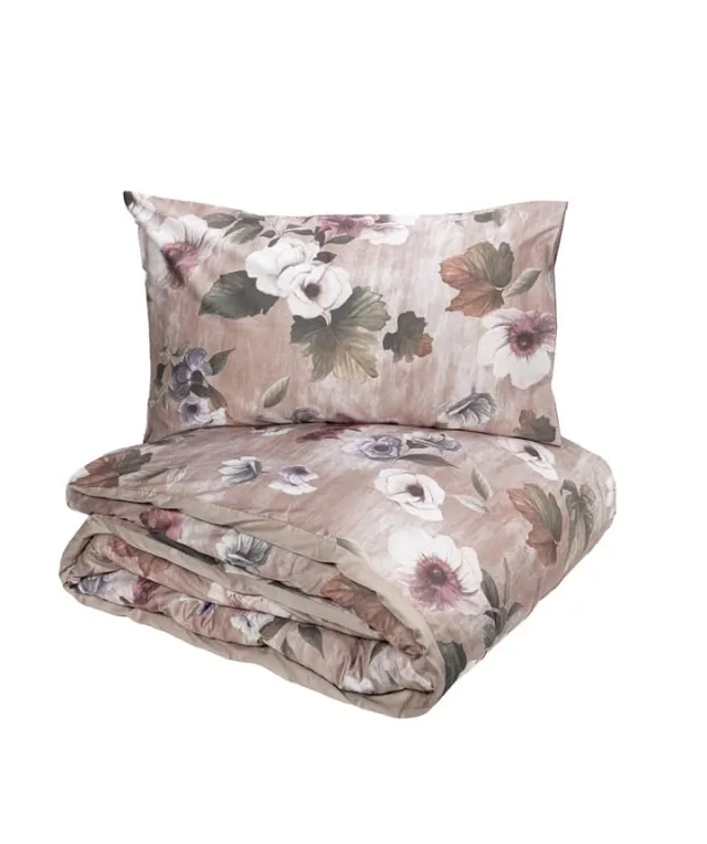 fazzini-velvet-parure-copripiumino-2-piazze-rosa image 1