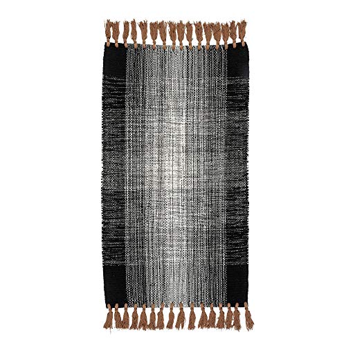fazzini-sale-e-pepe-tappeto-in-cotone-tessuto-a-mano-60x110-cm-caramello image 2