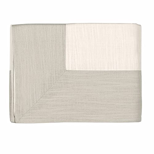 fazzini-cornici-tovaglia-145x220-cm-avorio-travertino image 2