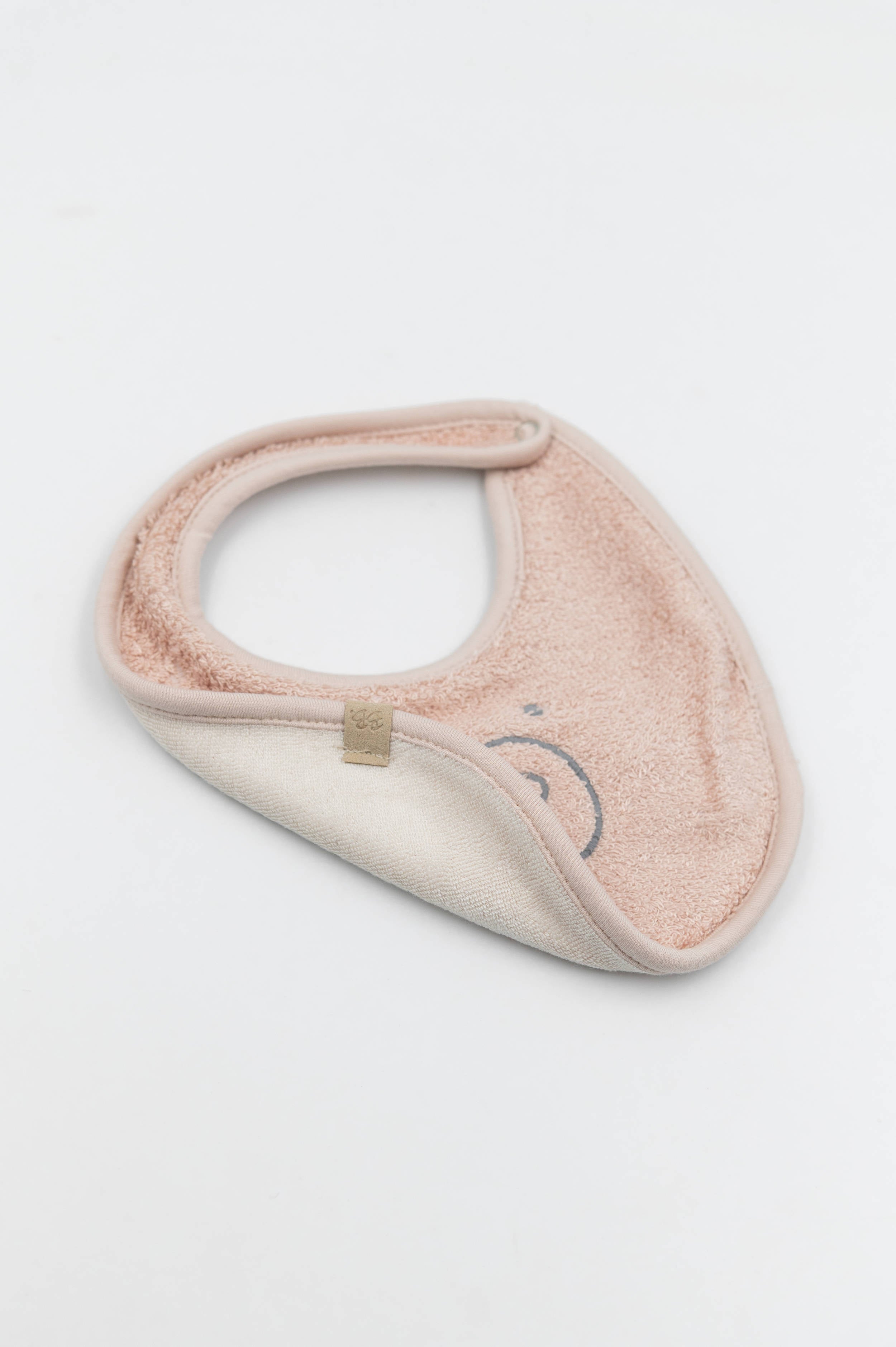 bamboom-set-bavaglini-2-pezzi-warm-pink-426-bavaglini-spugna image 2
