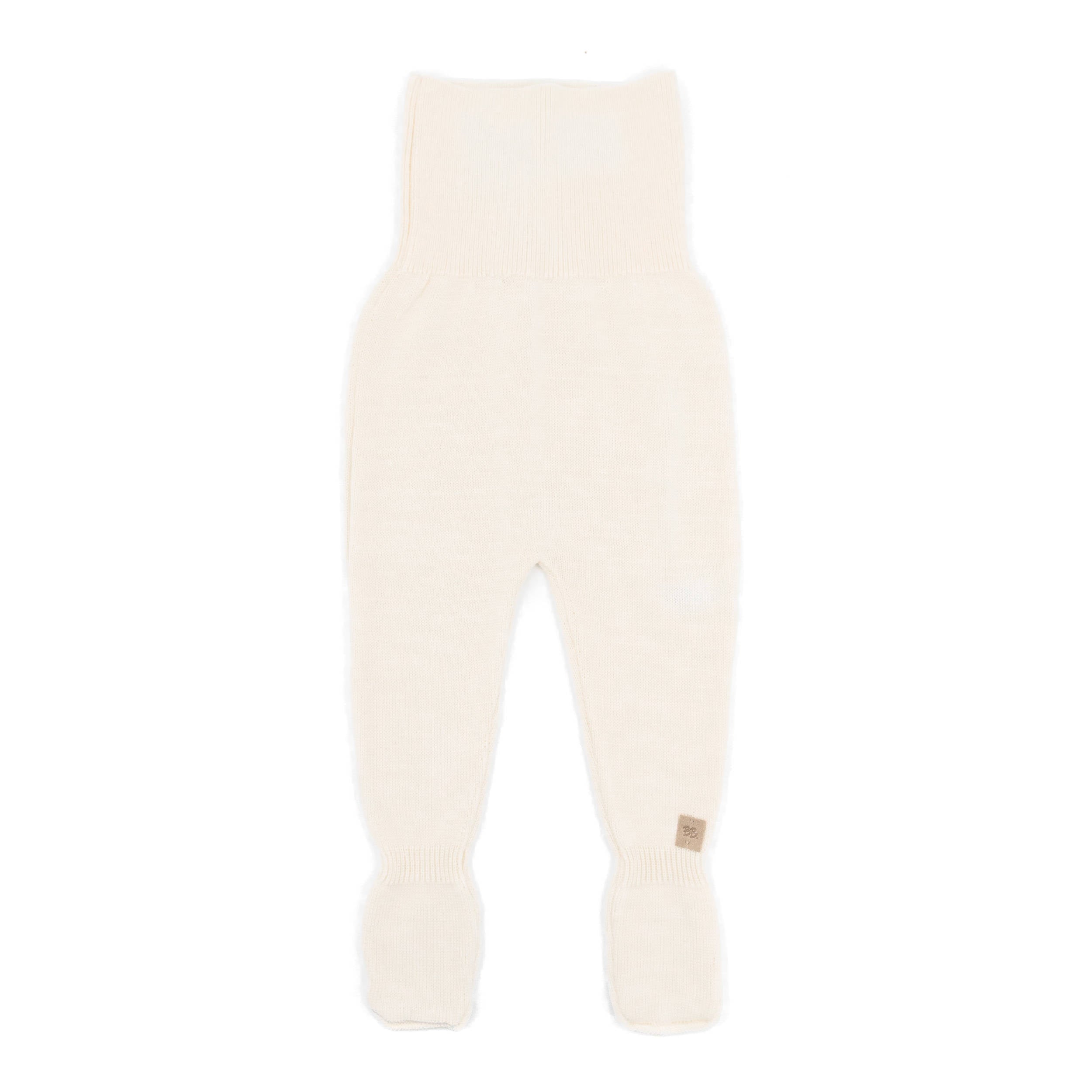 bamboom-pantaloncino-con-piedi-knitted-bianco-01-in-bamb image 1