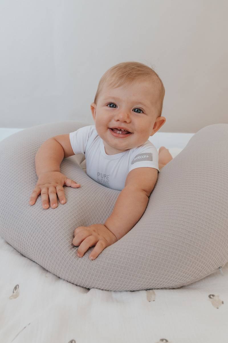 bamboom-combi-cosy-cuscino-gravidanza-allattamento-grigio-05 image 7