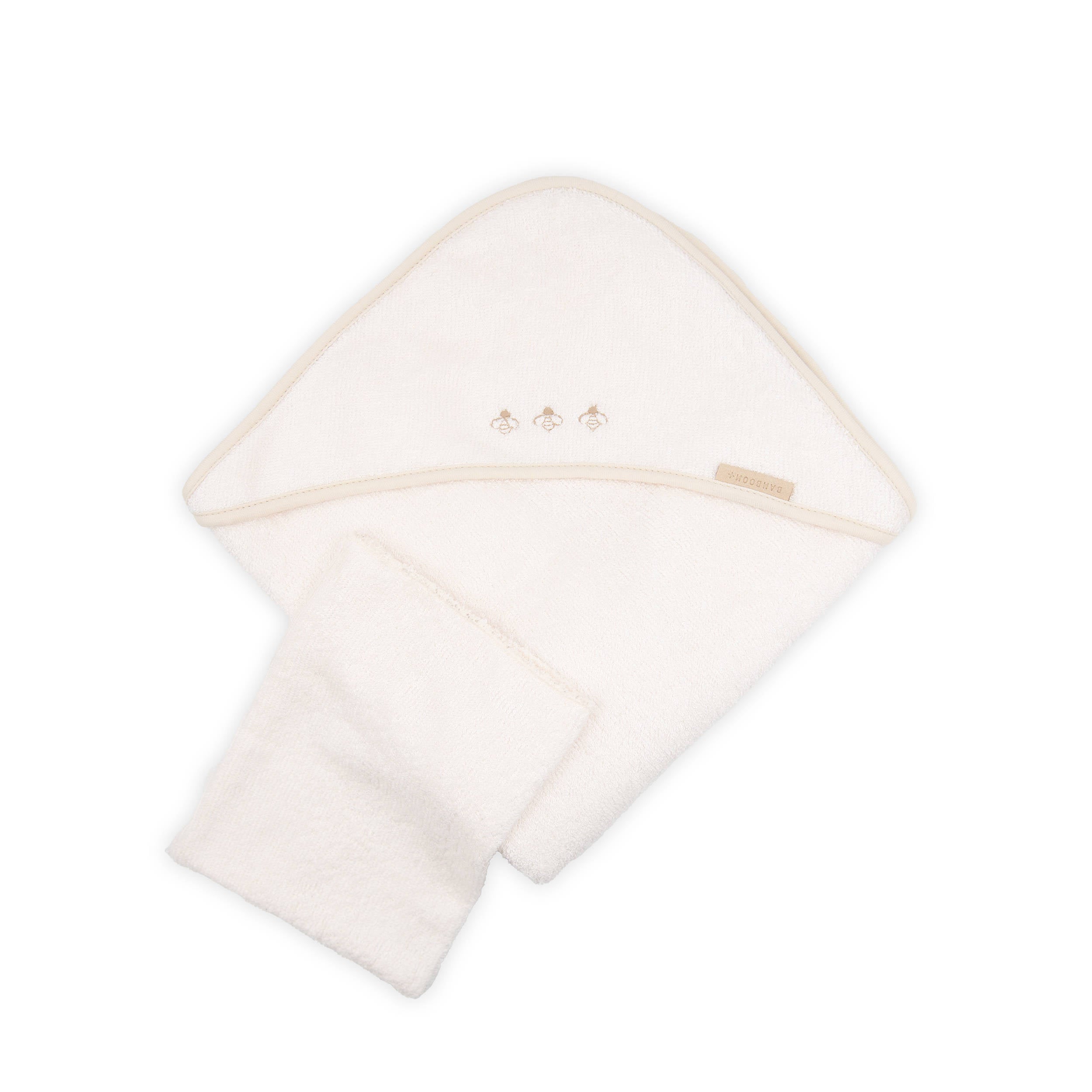 bamboom-asciugamano-bees-offwhite-111 image 1