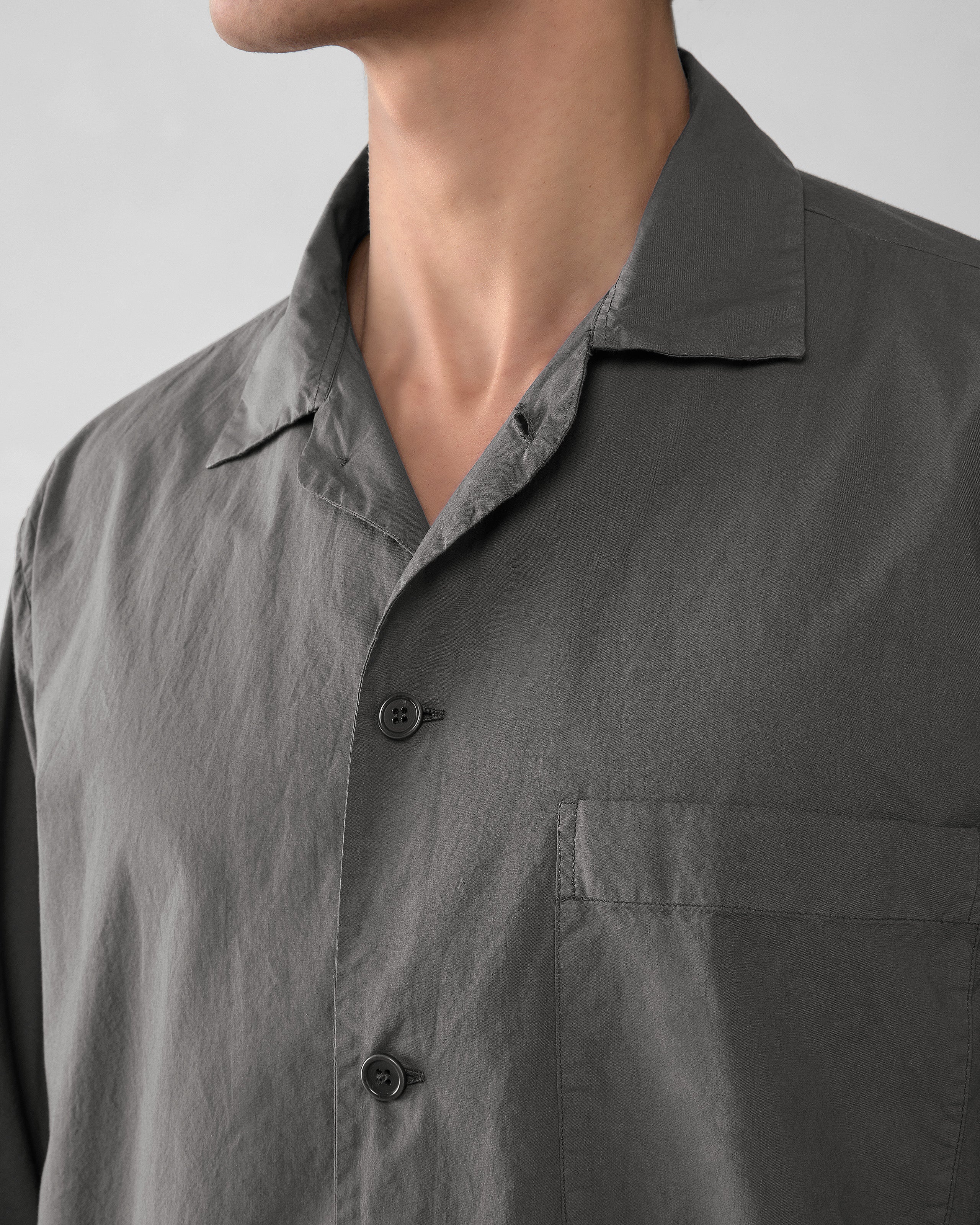 society-limonta-toni-camicia-in-cotone-100-tinta-in-capo image 4