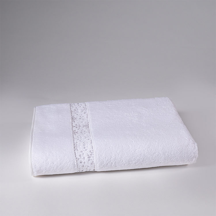 rivolta-carmignani-liberty-telo-bagno-100x150-cm-in-spugna-di-cotone-con-pizzo-m image 1