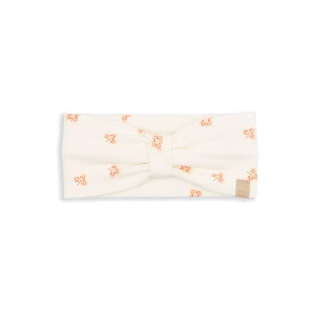 fascia-capelli-bamboom-print-lucky-leaves-280-cotone-nodo image 1