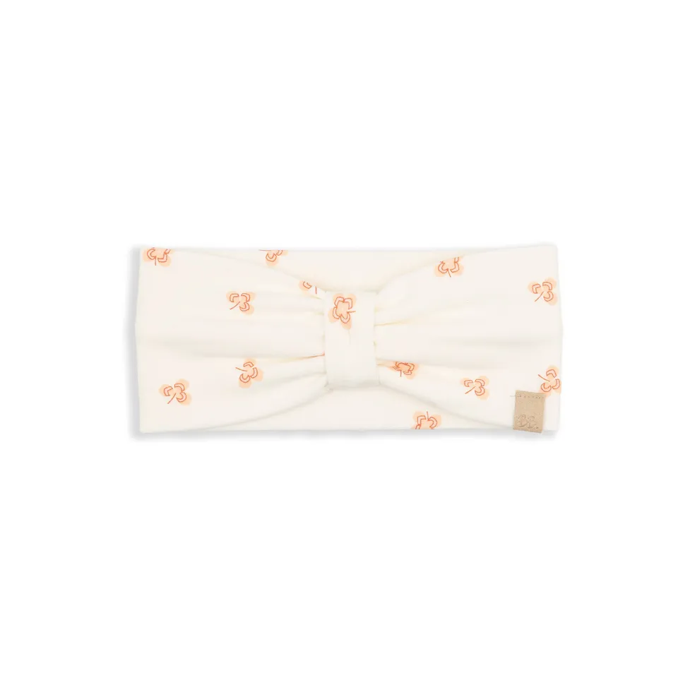 fascia-capelli-bamboom-print-lucky-leaves-280-cotone-nodo image 1
