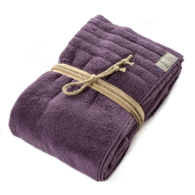 fazzini-coccola-telo-bagno-100x150-melanzana-microcotone image 1