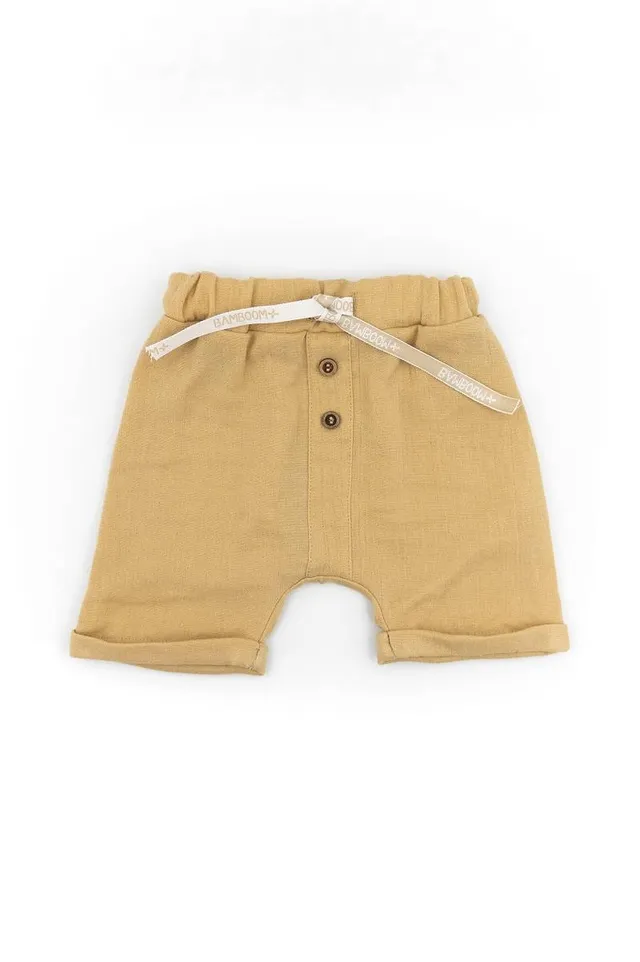 bamboom-short-bimbo-in-muslin-cammello-62 image 1