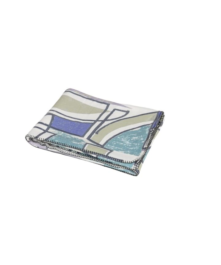 fazzini-home-volti-pile-plaid-140x200-petrolio-verde image 1