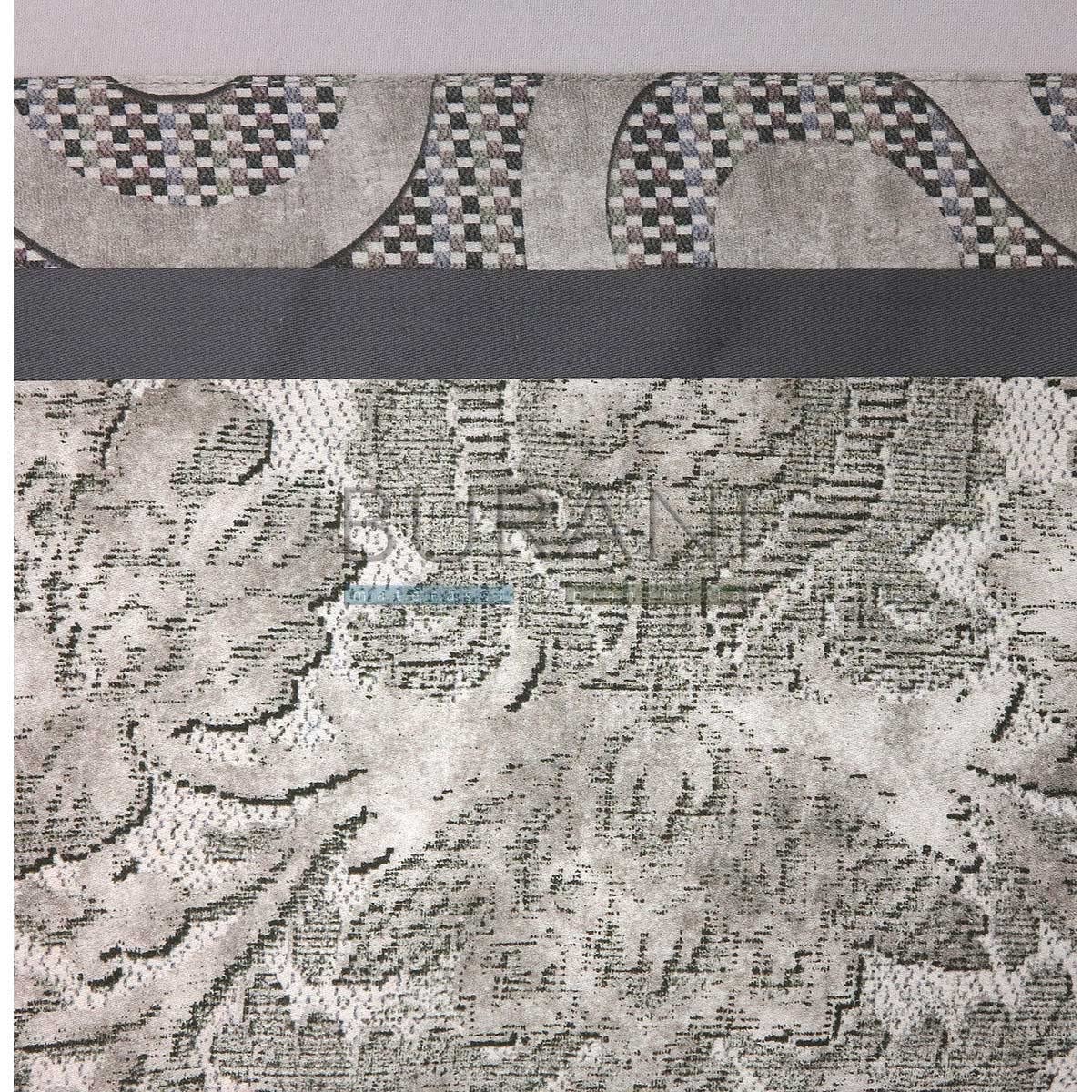 fazzini-broccato-completo-lenzuola-flanella-matrimoniale-grigio image 2