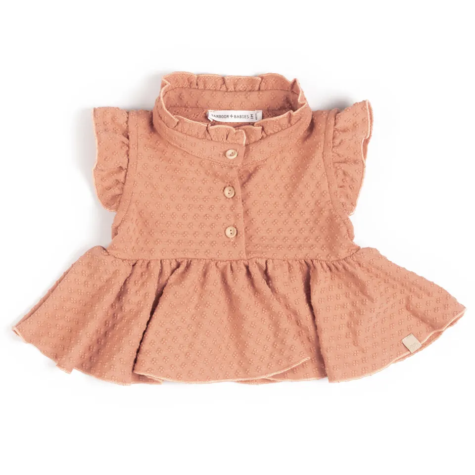 bamboom-camicia-dots-coral-276 image 1