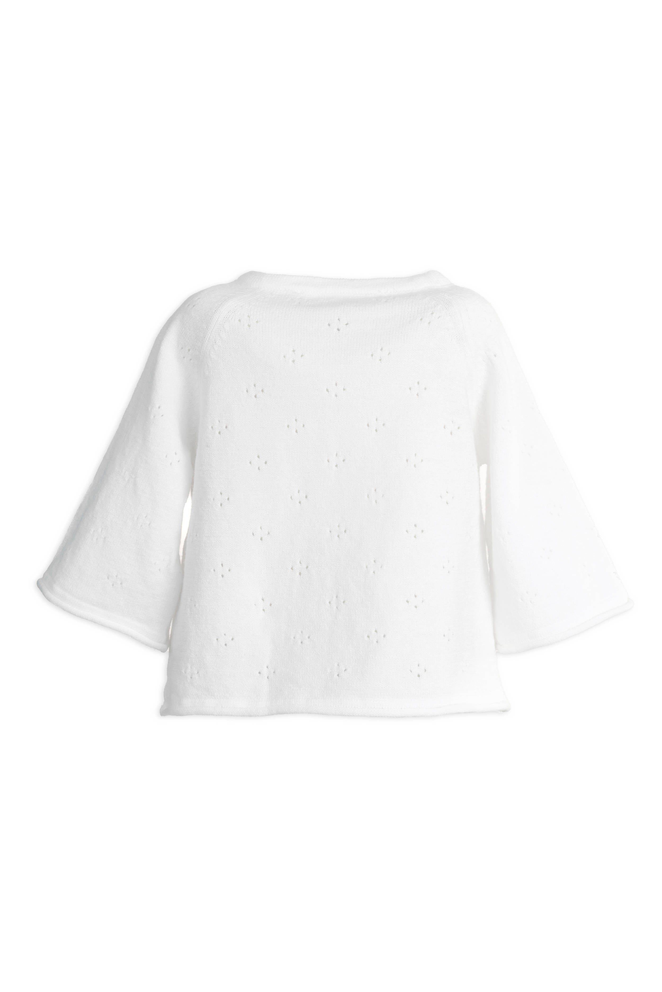 bamboom-cardigan-bimba-warm-white-128-cardigan-bamb-mezza-stagione image 2