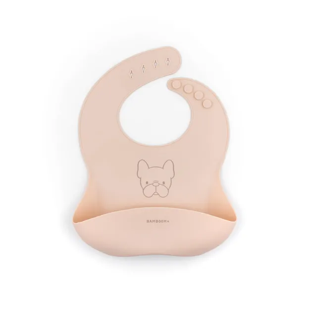 bamboom-bib-in-silicone-rosa-04 image 1