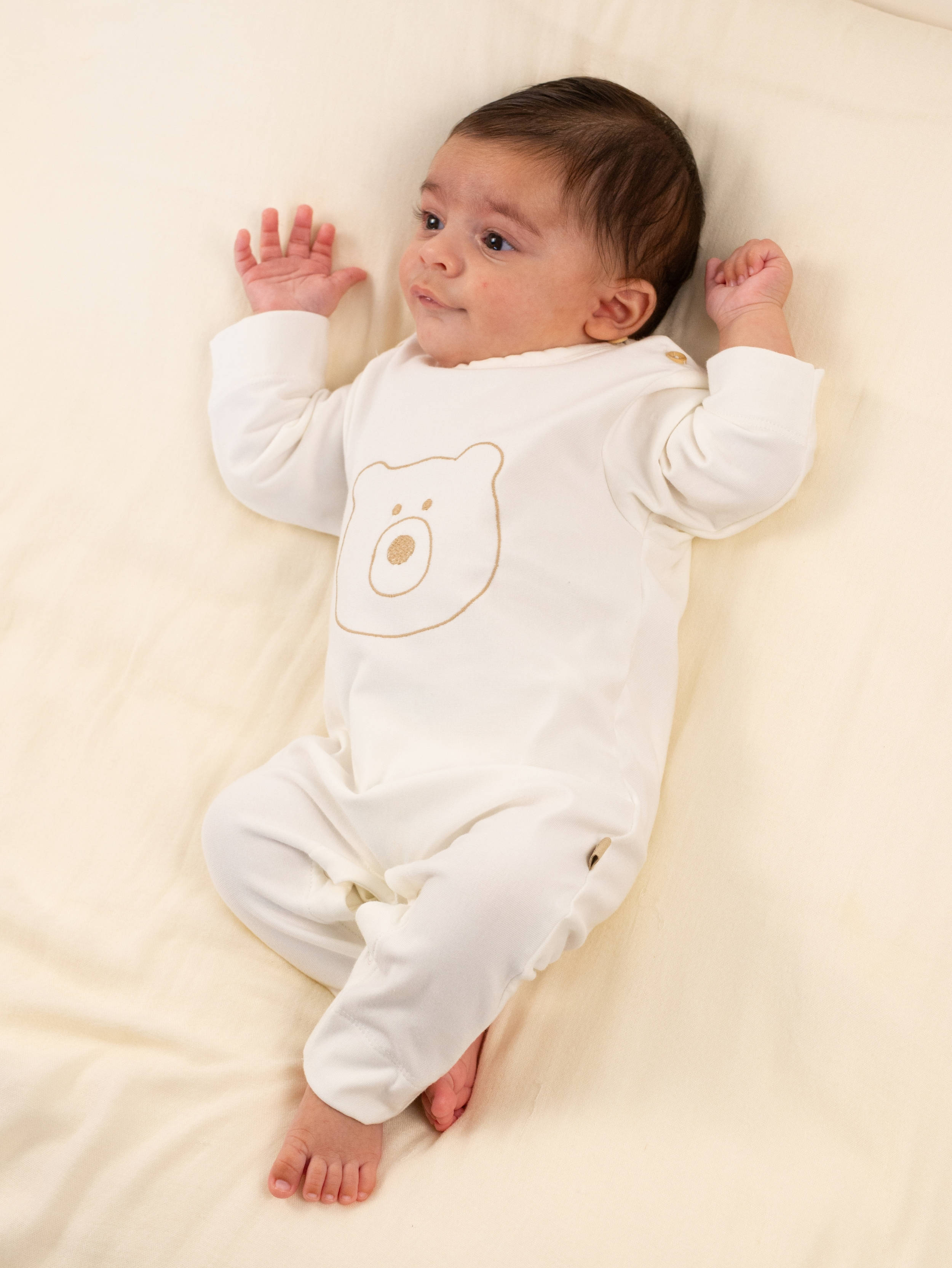 bamboom-tuta-orso-con-piedi-offwhite-111-tuta-neonato image 3